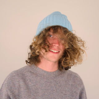 Lambswool - Furrow Hat - Raindrop - Hstrends