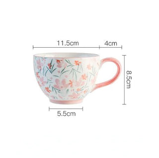 Large Capacity Ceramic Breakfast Cup for Coffee and Milk - Hstrends