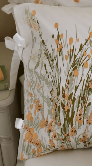 Laura Ashley Harvest King Duvet Cover Set, Ochre Yellow - Hstrends