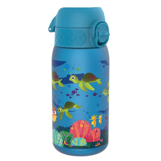 Leak Proof Kids Water Bottle, Recyclon, Sea Turtle, 350ml (12oz) - Hstrends
