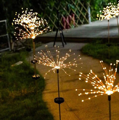 LED Solar Firework Garden Light for Christmas Decor (One Piece) - Hstrends