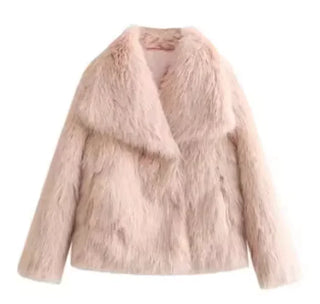 Winter Plush furry Coat - Hstrends