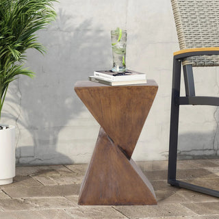 Lightweight Concrete Accent Table - Hstrends