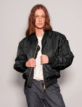 MA - 1 Bomber in Black - Hstrends