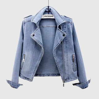 Malin Tassou Chic Denim Jacket - Hstrends