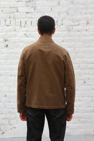 Marchant Jacket - Camel Moleskin - Hstrends