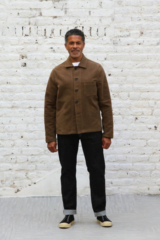 Marchant Jacket - Camel Moleskin - Hstrends