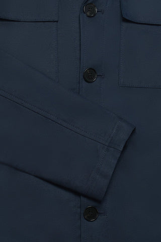 Mark Shacket - Navy Cotton - Hstrends