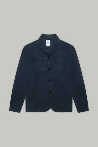 Mark Shacket - Navy Cotton - Hstrends