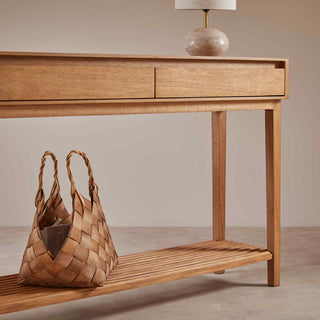 Melia Console Table with Two Drawers - Hstrends