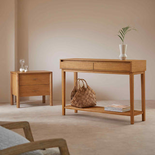 Melia Console Table with Two Drawers - Hstrends