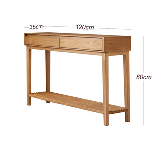Melia Console Table with Two Drawers - Hstrends