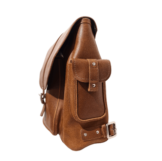 Men's Leather Tannery Backpack - Tan - Hstrends