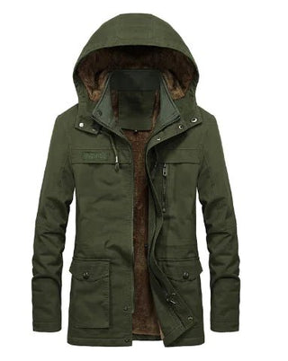 Men's Winter Fleece Thick Windbreaker Jacket - Hstrends