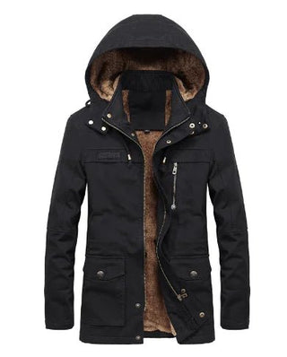 Men's Winter Fleece Thick Windbreaker Jacket - Hstrends