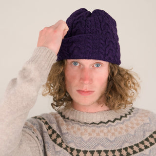 Merino - Abbey Hat - Pupura - Hstrends