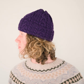 Merino - Abbey Hat - Pupura - Hstrends