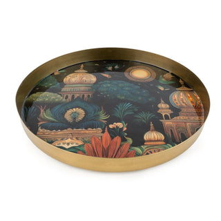 Metal Tray - Jaisalmer 1pk - Hstrends
