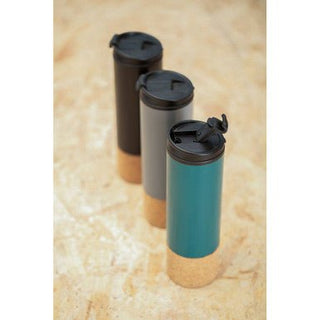 Mimo Dark Green Double Wall Travel Mug - Hstrends
