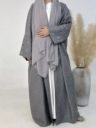 Modern Style Abaya Maxi Dress - Hstrends