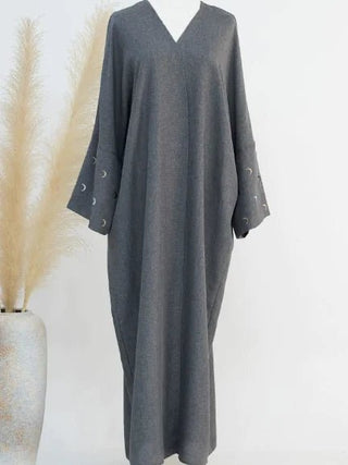 Modern Style Abaya Maxi Dress - Hstrends