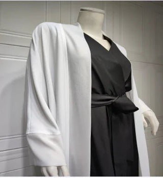 Muslim Chiffon Patchwork Cardigan Coat - Hstrends