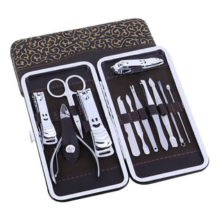 Nail Clippers 12 - piece Nail Clipper Set Home Beauty Set Manicure And Pedicure Tools Nail Clipper Set - Hstrends