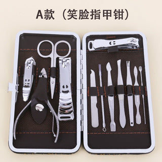 Nail Clippers 12 - piece Nail Clipper Set Home Beauty Set Manicure And Pedicure Tools Nail Clipper Set - Hstrends