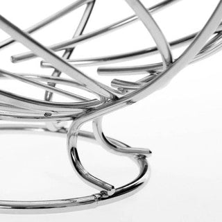 Nest Shape Chrome Fruit Basket - Hstrends