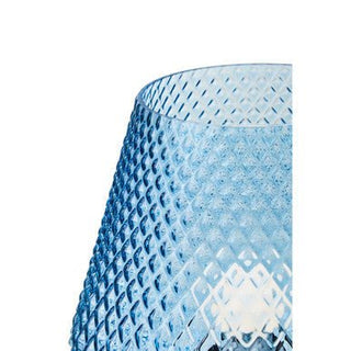 Noble Blue Glass Table Lamp - Hstrends