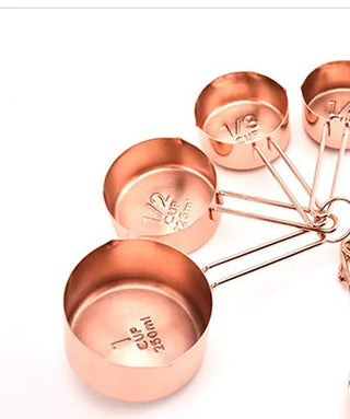 Nordic Style 8 - Piece Rose Gold Baking Tool Set - Hstrends