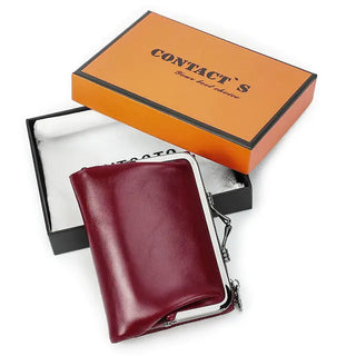 Genuine Leather Women Wallet