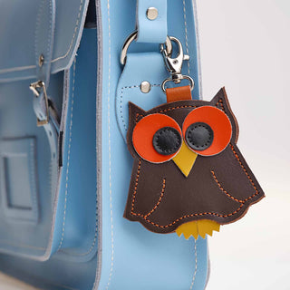 Owl bag charm - Dark Brown - Hstrends