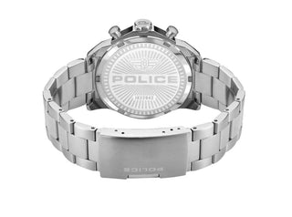 Police Menelik Silver Stainless Steel Bracelet Black/Silver Dial Watch - Premium Accessories from Police - Just £139! Shop now at hstrends