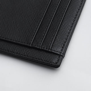 Phantom Black Saffiano Cardholder Wallet - Hstrends