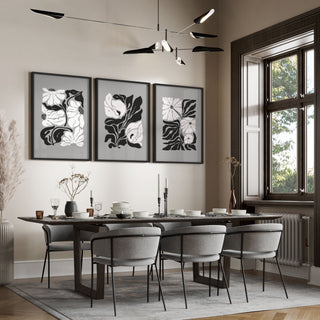 Pictures For Living Room | Set of 3 Botanical Wall art Prints - Hstrends