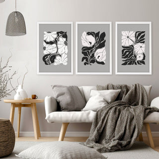 Pictures For Living Room | Set of 3 Botanical Wall art Prints - Hstrends