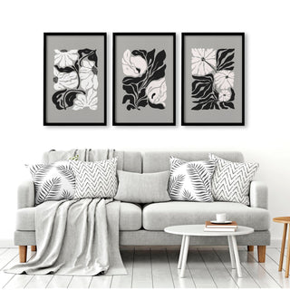 Pictures For Living Room | Set of 3 Botanical Wall art Prints - Hstrends
