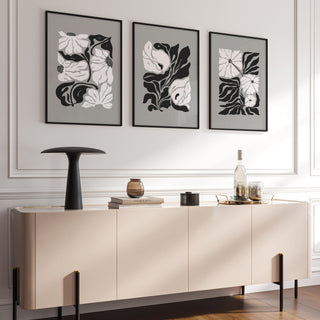 Pictures For Living Room | Set of 3 Botanical Wall art Prints - Hstrends