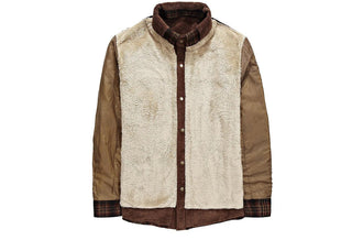 Plaid Long Sleeve Shirt Jacket - Hstrends