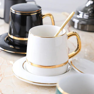 Porcelain Coffee Mug With Lid - Hstrends