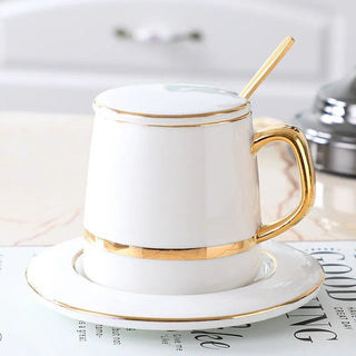 Porcelain Coffee Mug With Lid - Hstrends