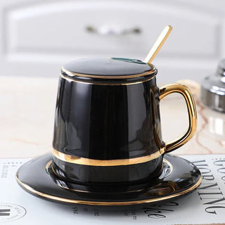Porcelain Coffee Mug With Lid - Hstrends