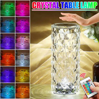 Premium LED Crystal Table Lamp - Hstrends