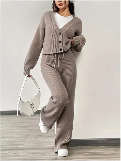 ChicKnit Women's Sweater Set - Hstrends