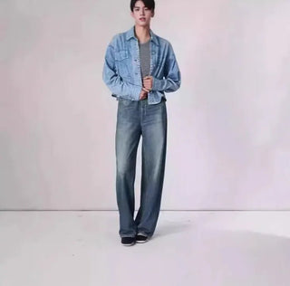 Retro Ease Wide - Leg Jeans - Hstrends