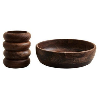 Rosi Five Piece Sheesham Wood Salad Bowl Set - Hstrends
