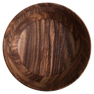 Rosi Large Round Sheesham Wood Salad Bowl - Hstrends