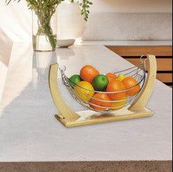 Rubber wood Fruit Hammock - Hstrends