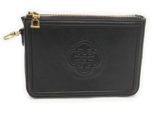 SADDLER FRANKIE Real Leather Designer Zip Top Make - up Pouch| Gift Boxed - Hstrends
